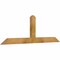 Ekena Millwork Portland Rough Sawn Timber Gable Bracket, Western Red Cedar, 60"W x 20"H x 2"D x 4"F, 8/12 Pitch GBW060X20X0204POR00RWR - alternate 2